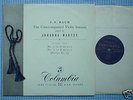 JOHANNA MARTZY Bach Unaccompanied Violin 33cx 1286 NM-