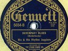 Gennett 5654 BIX (BEIDERBECKE) &HIS RHYTHM JUGGLERS VG+