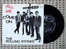 ROLLING STONES Dutch 45 BLACK LABEL *Tell me + Come on