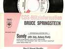 BRUCE SPRINGSTEEN.....SANDY.. BLITZ INFO.....RARE