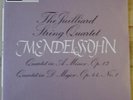 SAX 2558 – Ed 1 - JUILLIARD STRING QUARTET  Mendelssohn