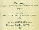 PHILIPS(5 lps)/ARTHUR GRUMIAUX, violin