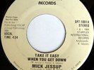 rare Modern Boogie 45 MICK JESSUP take it easy STARPLEX