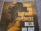 Billy Holiday Songs For Distingue Lovers LP AUTOGRAPHED