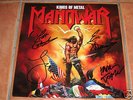 MANOWAR-Kings of Metal +Autogramme, signed by all, RARE