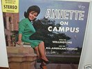 Annette Funicello LP-Buena Vista-Annette On Campus  VG+