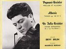RARE DEVY ERLIH,MAURICE BUREAU,DUCRETET-THOMSON 50'S EP