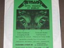 METALLICA - METAL MASSACRE AT WEMBLEY - *MISSPRESS*