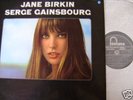 JANE BIRKIN AND SERGE GAINSBOURG LP--FRENCH FONTANA