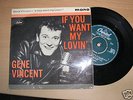 RARE 1961 UK Orig GENE VINCENT EP IF YOU WANT MY LOVIN'