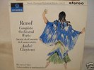 SAX 2478 RAVEL CLUYTENS ORCHESTRAL WORKS VOL.3