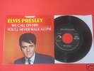 Elvis Presley You'll Never Walk Alone 45 w/Slv Mint 