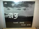 AJ  Last Song First Side  LP   private press