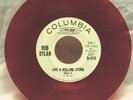 Bob Dylan Like A Rolling Stone White Label Red Vinyl