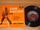 EDDIE COCHRAN C'MON EVERYBODY EP LONDON RE-U 1214 RARE.