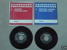 serge gainsbourg percussions 45T  radio philips 2 disc