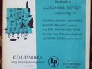Andy Warhol album cover - Alexander Nevsky LP - ml 4247