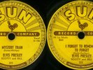 ELVIS PRESLEY Mystery Train / I Forgot 78 SUN 223 Orig.