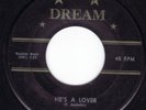 MIKE TAYLOR - HE'S A LOVER Rare Orig DOO WOOP 45 Listen