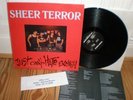 SHEER TERROR Just Can’t Hate Enough LP Cro-Mags Warzone