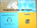  180 vinyls: plastic city, le petit prince, x-trax, ...