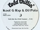 Kool G Rap & DJ Polo VERY RARE PROMO Talk Like Sex MINT