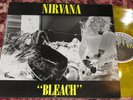 Nirvana Bleach OZ Waterfront lbl yellow Vinyl EX
