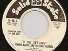 NORTHERN SOUL 45 RPM - JOHNNY BARTEL- on SOLID STATE