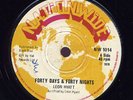Leon Hyatt Forty Days & Forty Nights UK 45 Listen