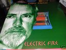 QUEEN ROGER TAYLOR ELECTRIC FIRE RARE ORANGE VINYL LP