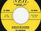 Monarchs-Always Be Faithful-Neil Doo Wop 45 