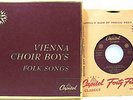 VIENNA CHOIR BOYS: 9 FOLK SONGS BOX SET (3) 45's