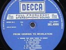 Genesis – From Genesis To Revelation (Decca SKL.4990)