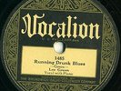 Vocalion 1485 LEE GREEN Running Drunk EE- PIANO STOMPER