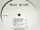 M.A.E. 85 LIVE XEX RARE MINIMAL SYNTH PRIVATE LP HEAR