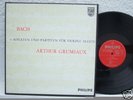 GRUMIAUX-BACH-SONATAS+PARTITAS-PHILIPS NL R/S-NM