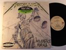 audiophile METALLICA And Justice for All ELEKTRA LP NM