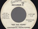 Continental Showstoppers-Not Too Young-Northern Soul 45