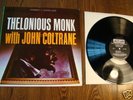 THELONIOUS MONK JOHN COLTRANE JAZZLAND SIGNED JAZZ LP