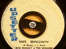 BOB MARLEY & The WAILERS Mr Brown UPSETTER Records