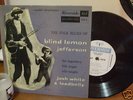 THE FOLK BLUES OF BLIND LEMON JEFFERSON RLP 1014