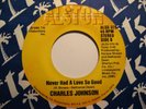 70's/Northern Soul 45 CHARLES JOHNSON on ALSTON HEAR