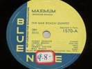 BLUE NOTE 78 RPM  MAX ROACH QUINTET & JAMES MOODY  *E-*