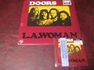 THE DOORS L.A. WOMAN DELUXE EDITION Original Cover EUROPEAN LP + JAPAN RELICA CD