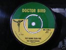 KINGSTONIANS - PUT DOWN YOUR FIRE - DOCTOR BIRD