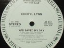 CHERYL LYNN - YOU SAVED MY DAY (NM MINUS) LISTEN  PROMO