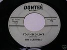 THE BLENDELS ON DONTEE 100 YOU NEED LOVE- LISTEN