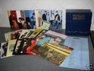 BEATLES SINGLES BOX SET BLUE BOX 26 SINGLES/INSERT MINT