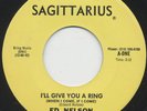 ED. NELSON / I'LL GIVE YOU A RING  modern soul-funk 45