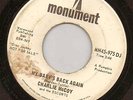 NORTHERN SOUL 45 RPM- CHARLIE MCCOY-on MONUMENT RECORDS